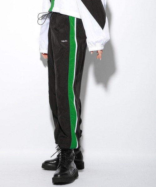 PBLIM(ページボーイリム)の「【PAGEBOYLIM】シャカシャカラインパンツ(その他パンツ・レディース・グレー系その他/グリーン系その他/ゼブラ/ブルー・FREE)」の2枚目の写真