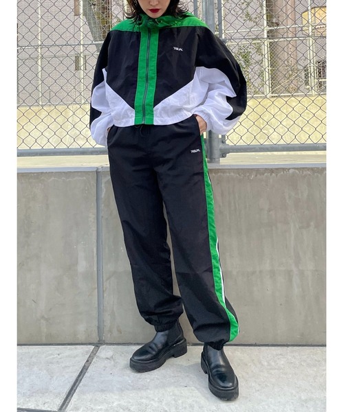 PBLIM(ページボーイリム)の「【PAGEBOYLIM】シャカシャカラインパンツ(その他パンツ・レディース・グレー系その他/グリーン系その他/ゼブラ/ブルー・FREE)」の5枚目の写真
