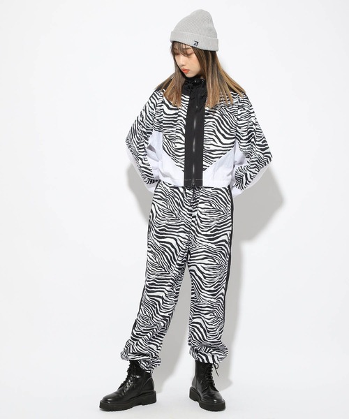 PBLIM(ページボーイリム)の「【PAGEBOYLIM】シャカシャカラインパンツ(その他パンツ・レディース・グレー系その他/グリーン系その他/ゼブラ/ブルー・FREE)」の10枚目の写真