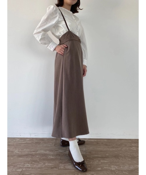 Areeam（アリーム）の「あなたに贈りたいスカート（スカート・レディース・ブラウン・FREE）」の3枚目の写真