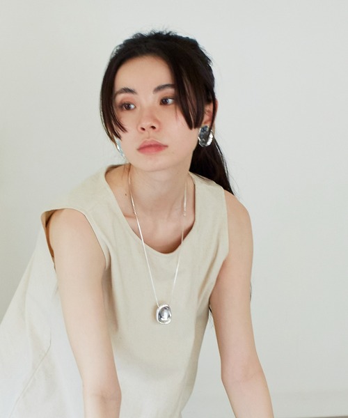 Nothing And Others（ナッシングアンドアザーズ）の「「Nothing And Others/ナッシングアンドアザーズ」Bumpmotif Necklace（ネックレス・レディース・シルバー・FREE）」の14枚目の写真