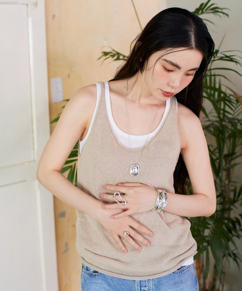 Nothing And Others（ナッシングアンドアザーズ）の「「Nothing And Others/ナッシングアンドアザーズ」Bumpmotif Necklace（ネックレス・レディース・シルバー・FREE）」の11枚目の写真