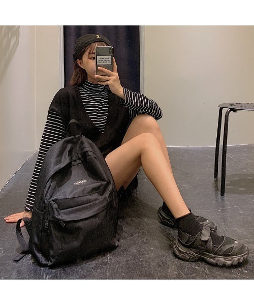 DEVICE（デバイス）の「オーバーサイズ シンプルベスト（ベスト・レディース・ブラック/ブラウン/ブルー・FREE）」の9枚目の写真