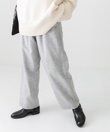 かぐれ | ウールショートビーバーストレートパンツ(その他パンツ)