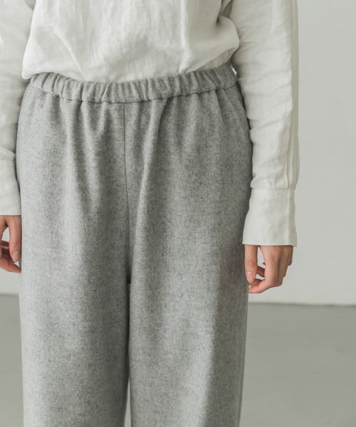 かぐれ(カグレ)の「ウールショートビーバーストレートパンツ(その他パンツ・レディース・グレー/ネイビー・FREE)」の20枚目の写真