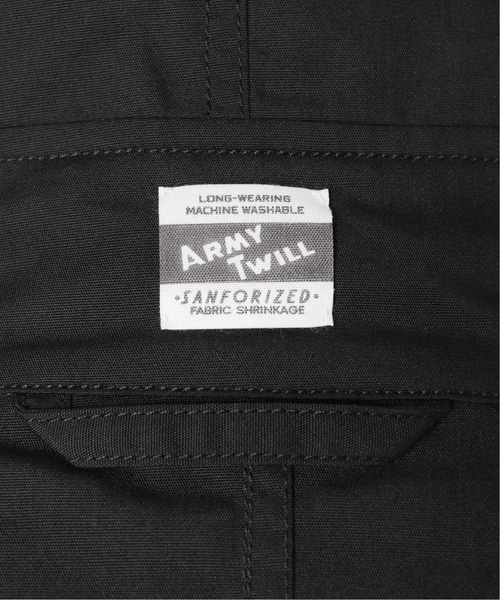 ARMY TWILL(アーミーツイル)の「【ARMY TWILL/アーミーツイル】別注 ミリタリーフーデットコート(ブルゾン・メンズ・ホワイト/ブラック/カーキ・LARGE/MEDIUM/X-LARGE)」の18枚目の写真