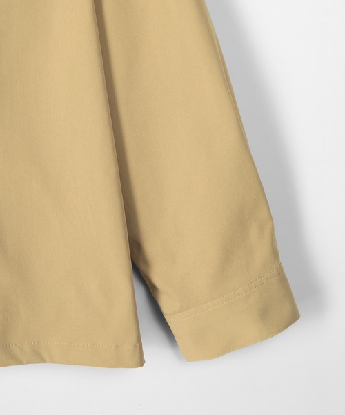 POWER TO THE PEOPLE(パワートゥーザピープル)の「【POWER TO THE PEOPLE/パワー トゥザ ピープル】ビッグシルエット ワッペン&イラスト刺繍 ワークツイル長袖シャツ(シャツ/ブラウス・メンズ・ホワイト/ブラック/ベージュ/サックスブルー/ホワイト系その他/ブラック系その他・M/L/XL)」の18枚目の写真