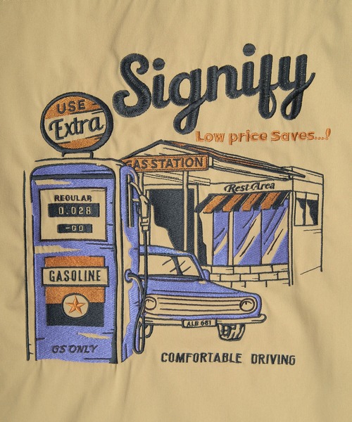 POWER TO THE PEOPLE(パワートゥーザピープル)の「【POWER TO THE PEOPLE/パワー トゥザ ピープル】ビッグシルエット ワッペン&イラスト刺繍 ワークツイル長袖シャツ(シャツ/ブラウス・メンズ・ホワイト/ブラック/ベージュ/サックスブルー/ホワイト系その他/ブラック系その他・M/L/XL)」の19枚目の写真