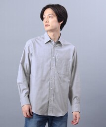 TAKEO KIKUCHI | 撚り杢 オックス シャツ(シャツ/ブラウス)