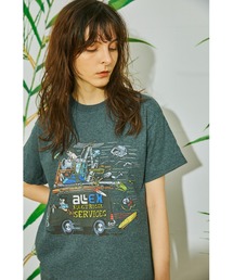 AlexanderLeeChang/アレキサンダーリーチャン ELECT T フロントグラフィック Tシャツ