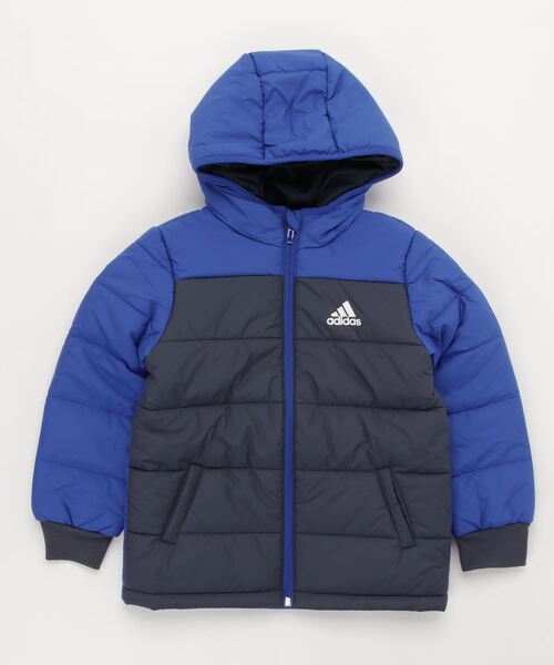 adidas（アディダス）の「アディダス adidas YKPADDEDJKT（ダウンジャケット/コート・キッズ・ネイビー/ブラック×ブラック/ブラック×レッド・140cm/130cm/160cm/120cm/150cm）」の3枚目の写真
