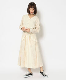 AVIREX | 【Women's】BANDANA PATTERN COMBI ONEPIECE/ バンダナパターン コンビワンピース(ワンピース)