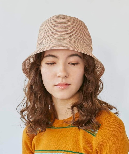 kaorinomori(カオリノモリ)の「カオリノモリ フィッティハット(ハット・レディース・ブラウン/ベージュ・M/57.5cm)」の10枚目の写真