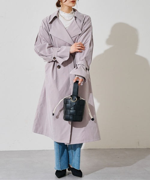 prose verse（プロズヴェール）の「フェイクレザーメッシュショルダーバッグ（ショルダーバッグ・レディース・オフホワイト/ブラック/ブラウン・ﾌﾘ-）」の17枚目の写真