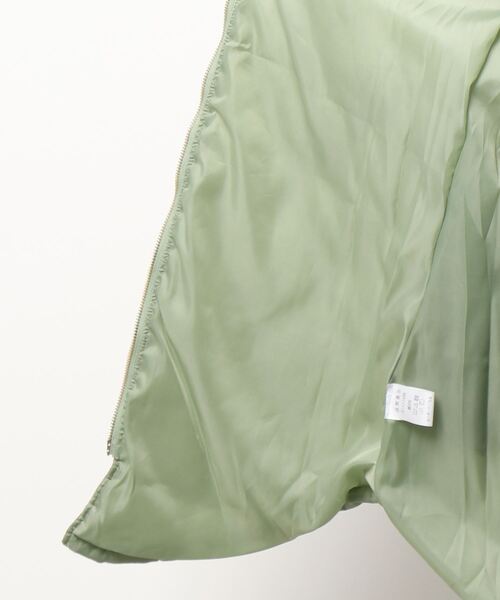 STYLEBLOCK（スタイルブロック）の「キルティングコート（ブルゾン・レディース・グリーン系その他/ブラック・FREE）」の5枚目の写真