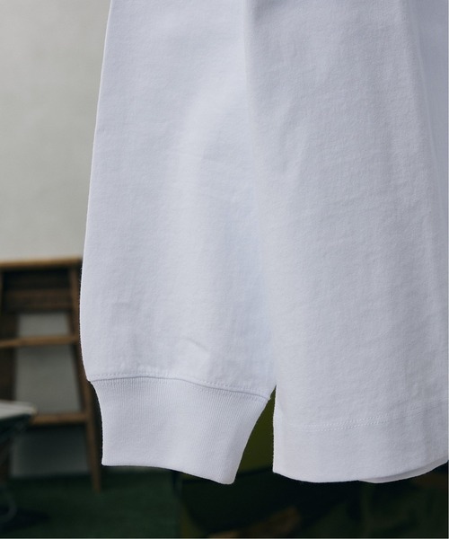 JOURNAL STANDARD relume（ジャーナルスタンダード　レリューム）の「ヘンリーネック Tシャツ（Tシャツ/カットソー・メンズ・ホワイト/ブラック/グレー・MEDIUM/LARGE）」の19枚目の写真