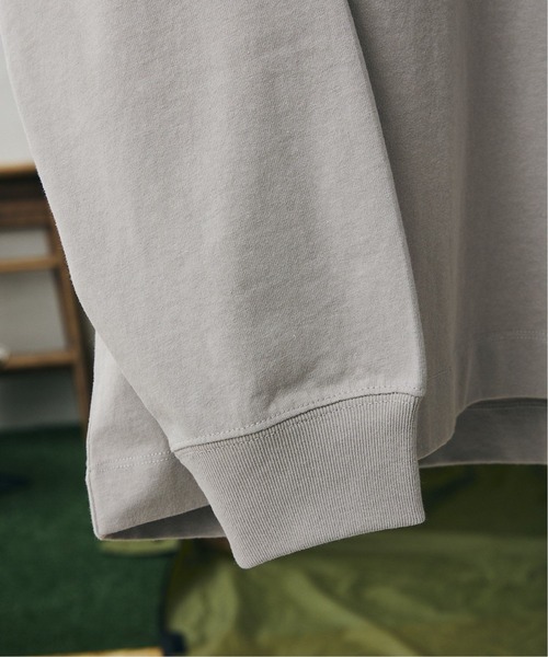 JOURNAL STANDARD relume（ジャーナルスタンダード　レリューム）の「ヘンリーネック Tシャツ（Tシャツ/カットソー・メンズ・ホワイト/ブラック/グレー・MEDIUM/LARGE）」の13枚目の写真