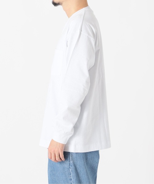 JOURNAL STANDARD relume（ジャーナルスタンダード　レリューム）の「ヘンリーネック Tシャツ（Tシャツ/カットソー・メンズ・ホワイト/ブラック/グレー・MEDIUM/LARGE）」の16枚目の写真