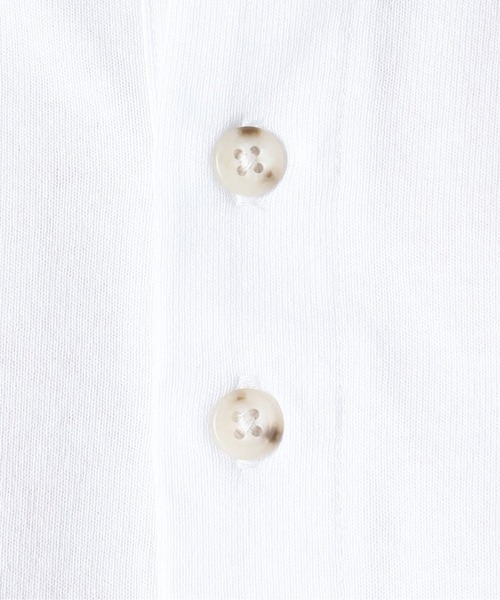 JOURNAL STANDARD relume（ジャーナルスタンダード　レリューム）の「ヘンリーネック Tシャツ（Tシャツ/カットソー・メンズ・ホワイト/ブラック/グレー・MEDIUM/LARGE）」の10枚目の写真