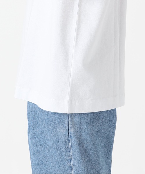 JOURNAL STANDARD relume（ジャーナルスタンダード　レリューム）の「ヘンリーネック Tシャツ（Tシャツ/カットソー・メンズ・ホワイト/ブラック/グレー・MEDIUM/LARGE）」の17枚目の写真