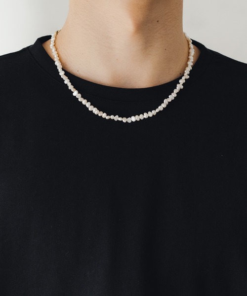 epnok(エプノック)の「ボリュームスリーブロンT(Tシャツ/カットソー・メンズ・ブラック/ナチュラル・SMALL/MEDIUM/LARGE)」の21枚目の写真