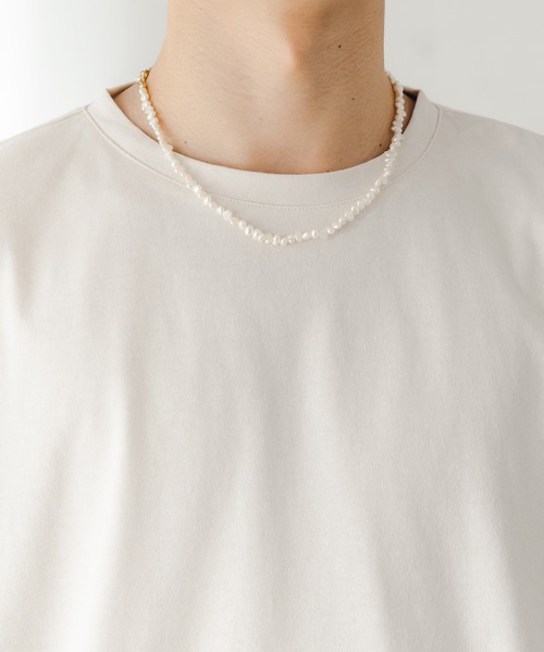 epnok(エプノック)の「ボリュームスリーブロンT(Tシャツ/カットソー・メンズ・ブラック/ナチュラル・SMALL/MEDIUM/LARGE)」の11枚目の写真