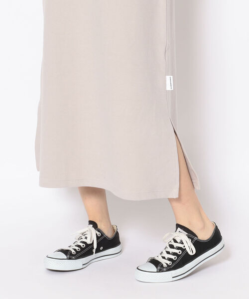 DENHAM（デンハム）の「DENHAM/デンハム/MIXING LONG DRESS（ワンピース・レディース・グレー・FREE）」の7枚目の写真