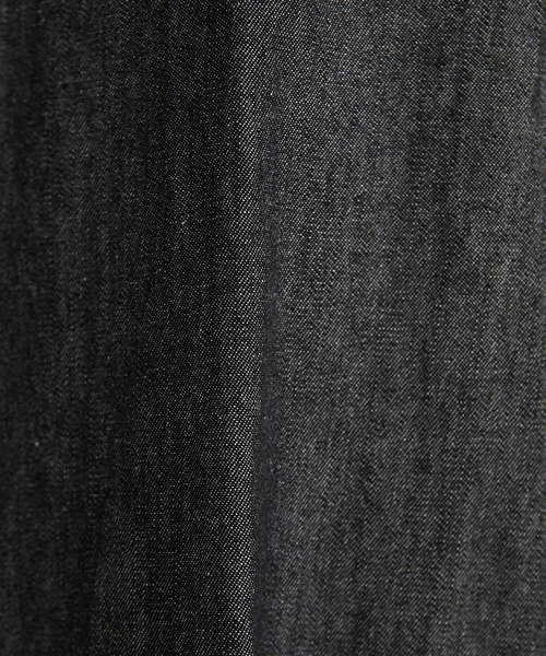 PUAL CE CIN（ピュアルセシン）の「【WEB限定】綿デニムスカート（デニムスカート・レディース・ブラック/インディゴブルー・FREE）」の10枚目の写真