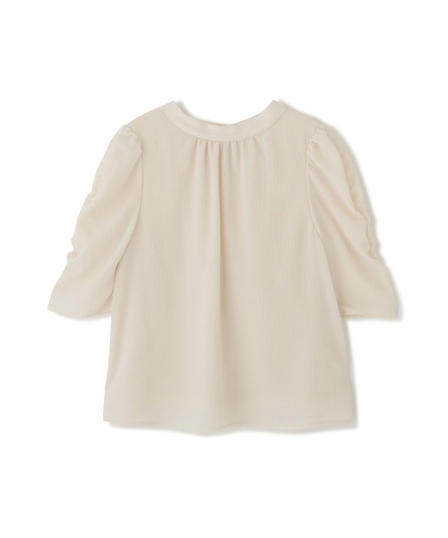 PROPORTION BODY DRESSING（プロポーションボディドレッシング）の「ギャザースリーブブラウス / 1212110308（シャツ/ブラウス・レディース・ホワイト系その他/ブルー/オフホワイト・MEDIUM/SMALL）」の14枚目の写真