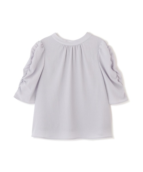 PROPORTION BODY DRESSING（プロポーションボディドレッシング）の「ギャザースリーブブラウス / 1212110308（シャツ/ブラウス・レディース・ホワイト系その他/ブルー/オフホワイト・MEDIUM/SMALL）」の12枚目の写真
