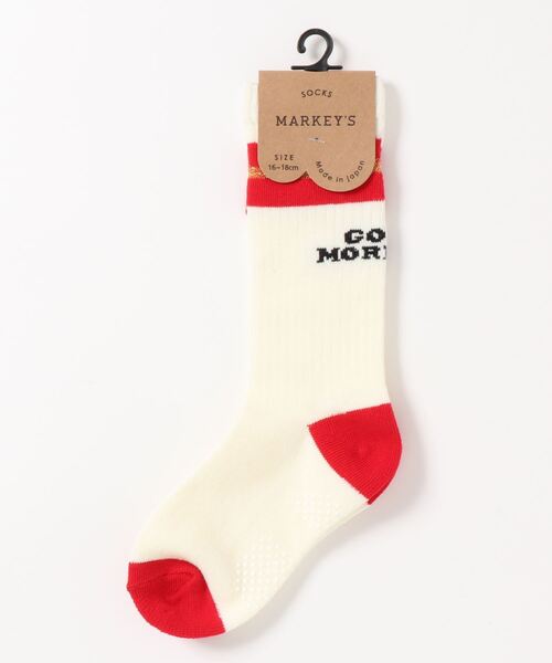 MARKEY'S(マーキーズ)の「【別注】ラインソックス(kids/16~18cm)(ソックス/靴下・キッズ・ホワイト/レッド/イエロー/ブルー・16-18cm)」の13枚目の写真