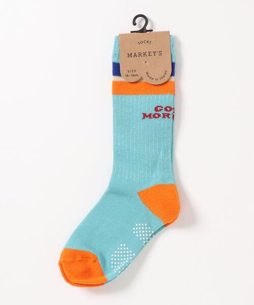 MARKEY'S(マーキーズ)の「【別注】ラインソックス(kids/16~18cm)(ソックス/靴下・キッズ・ホワイト/レッド/イエロー/ブルー・16-18cm)」の14枚目の写真