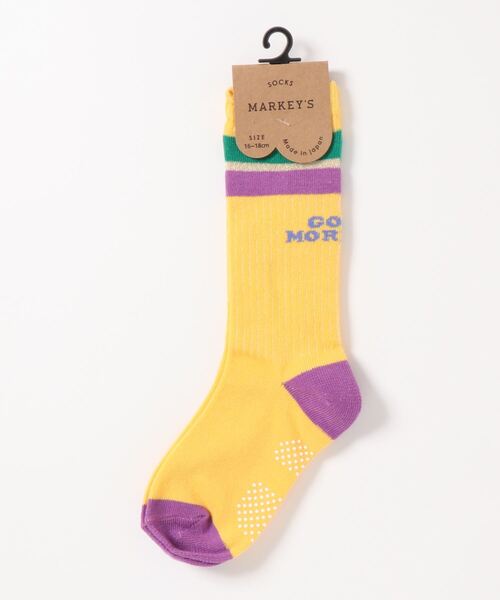 MARKEY'S(マーキーズ)の「【別注】ラインソックス(kids/16~18cm)(ソックス/靴下・キッズ・ホワイト/レッド/イエロー/ブルー・16-18cm)」の15枚目の写真