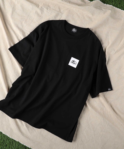 CAMP7(キャンプセブン)の「防菌防臭加工、オーガニックコットン使用【CAMP7】ベーシックロゴTシャツ(Tシャツ/カットソー・メンズ・ネイビー/オフホワイト/ブラック/ホワイト/オレンジ・XL/S/L/M)」の10枚目の写真