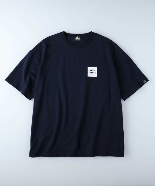 CAMP7(キャンプセブン)の「防菌防臭加工、オーガニックコットン使用【CAMP7】ベーシックロゴTシャツ(Tシャツ/カットソー・メンズ・ネイビー/オフホワイト/ブラック/ホワイト/オレンジ・XL/S/L/M)」の13枚目の写真