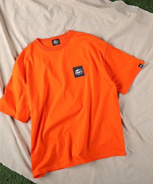 CAMP7(キャンプセブン)の「防菌防臭加工、オーガニックコットン使用【CAMP7】ベーシックロゴTシャツ(Tシャツ/カットソー・メンズ・ネイビー/オフホワイト/ブラック/ホワイト/オレンジ・XL/S/L/M)」の16枚目の写真