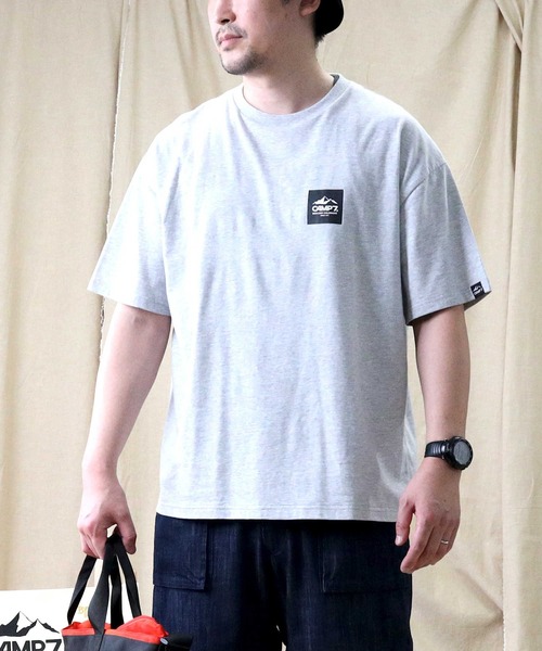 CAMP7(キャンプセブン)の「防菌防臭加工、オーガニックコットン使用【CAMP7】ベーシックロゴTシャツ(Tシャツ/カットソー・メンズ・ネイビー/オフホワイト/ブラック/ホワイト/オレンジ・XL/S/L/M)」の20枚目の写真