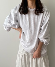 LE MORE | ボリュームスリーブカラーロンTEE(Tシャツ/カットソー)