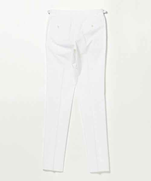 INCOTEX（インコテックス）の「INCOTEX / コットンギャバジン 1プリーツ サイドアジャスター スラックス（その他パンツ・メンズ・ホワイト/ベージュ・48/46）」の8枚目の写真