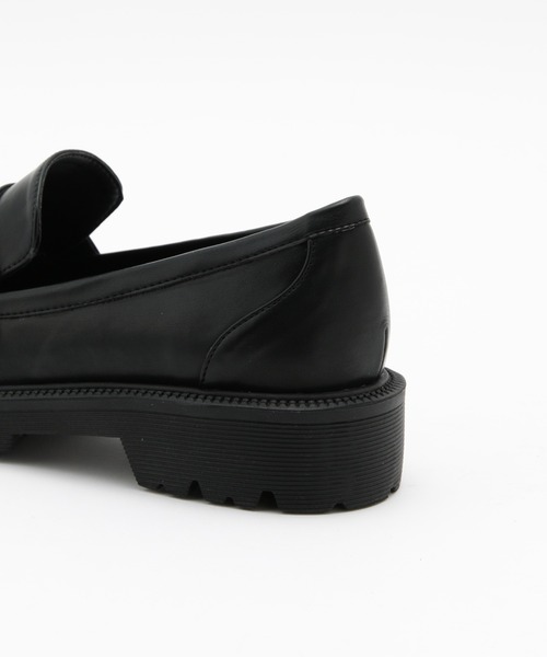 ROPE'（ロペ）の「チャンキーソールレインローファー/WEB限定（レインシューズ・レディース・ブラック・36/37/36.5/37.5/35.5）」の4枚目の写真