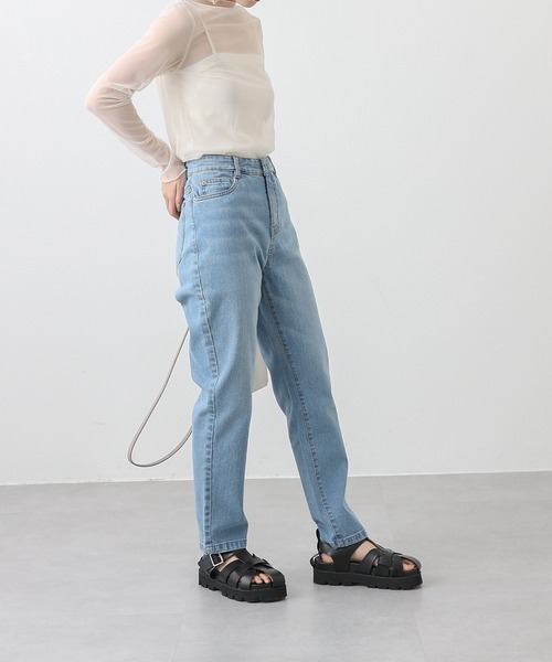 COLONY 2139(コロニートゥーワンスリーナイン)の「チュールメローロンT(Tシャツ/カットソー・レディース・ブラック/オレンジ/グリーン/アイボリー・FREE)」の14枚目の写真