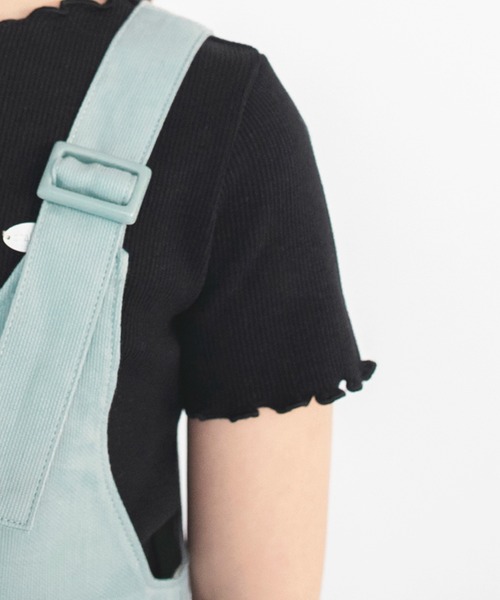 BRANSHES（ブランシェス）の「テレコ半袖Tシャツ（Tシャツ/カットソー・キッズ・ブラック/アイボリー/ラベンダー/ライトグレー/その他/ピンク・90/110/130/150/120/100/140）」の10枚目の写真