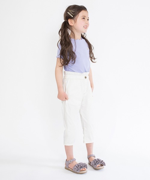 BRANSHES（ブランシェス）の「テレコ半袖Tシャツ（Tシャツ/カットソー・キッズ・ブラック/アイボリー/ラベンダー/ライトグレー/その他/ピンク・90/110/130/150/120/100/140）」の17枚目の写真