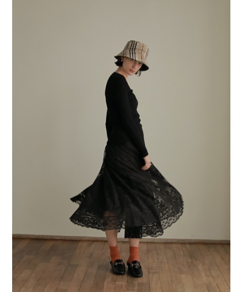 AMAIL（アマイル）の「2face check hat（ハット・レディース・カーキ・FREE）」の2枚目の写真