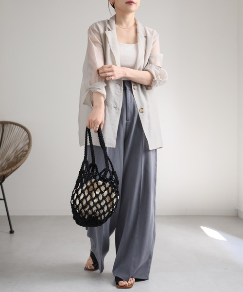 model:162cm  着用サイズ:FREE
