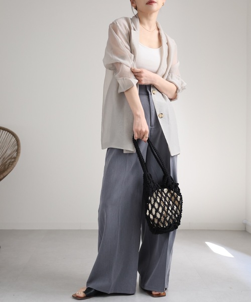 model:162cm  着用サイズ:FREE