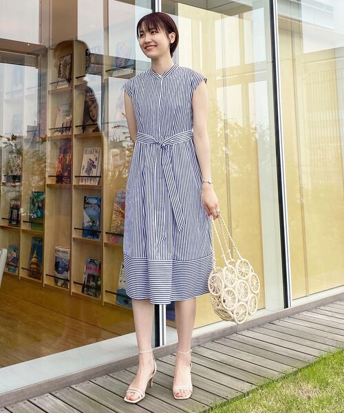 OPAQUE.CLIP（オペークドットクリップ）の「◆サークルモチーフバスケットトート（トートバッグ・レディース・オフホワイト/ブラック・00）」の19枚目の写真