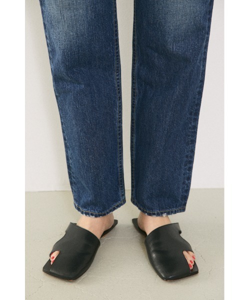 BLACK BY MOUSSY（ブラックバイマウジー）の「DRIP used denim(ドリップユーズドデニム）（デニムパンツ・レディース・ブルー・24inch/23inch/26inch/25inch）」の5枚目の写真