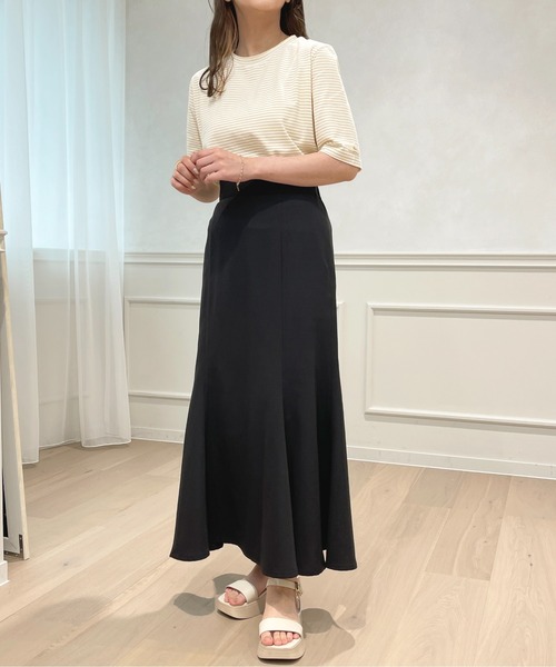 apres jour(アプレジュール)の「ネームタグ付きボーダーT【ZOZOTOWN限定アイテム】(Tシャツ/カットソー・レディース・ライトブルー/ブラック/イエロー/ピンク・フリー/X-LARGE)」の12枚目の写真