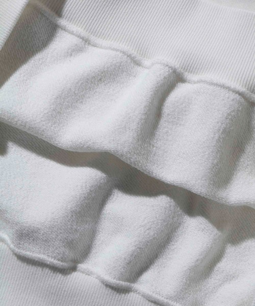 XLARGE(エクストララージ)の「TWO TONE BACKSIDE OG CREWNECK SWEAT(スウェット・メンズ・ホワイト/パープル/アッシュ/ブラック/グリーン・L/S/M/XL)」の12枚目の写真